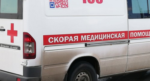 Автомобиль скорой помощи. Фото Нины Тумановой для "Кавказского узла" Автомобиль скорой помощи. Фото Нины Тумановой для "Кавказского узла"