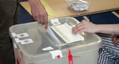 Голосование на выборах в Армении. Фото Армине Мартиросян для "Кавказского узла"
