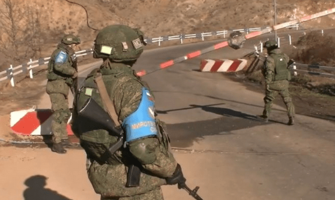 Российские миротворцы. Фото Минобороны России, https://mil.ru/russian_peacekeeping_forces/news/more.htm?id=12399360@egNews Российские миротворцы. Фото Минобороны России, https://mil.ru/russian_peacekeeping_forces/news/more.htm?id=12399360@egNews
