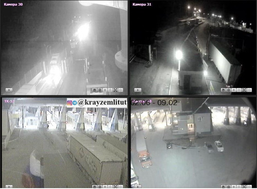 Скриншот изображения с видеокамер на КПП "Верхний Ларс" на сайте "Край земли". https://kray-zemli.com/24-verhnij-lars.html. Скриншот изображения с видеокамер на КПП "Верхний Ларс" на сайте "Край земли". https://kray-zemli.com/24-verhnij-lars.html.