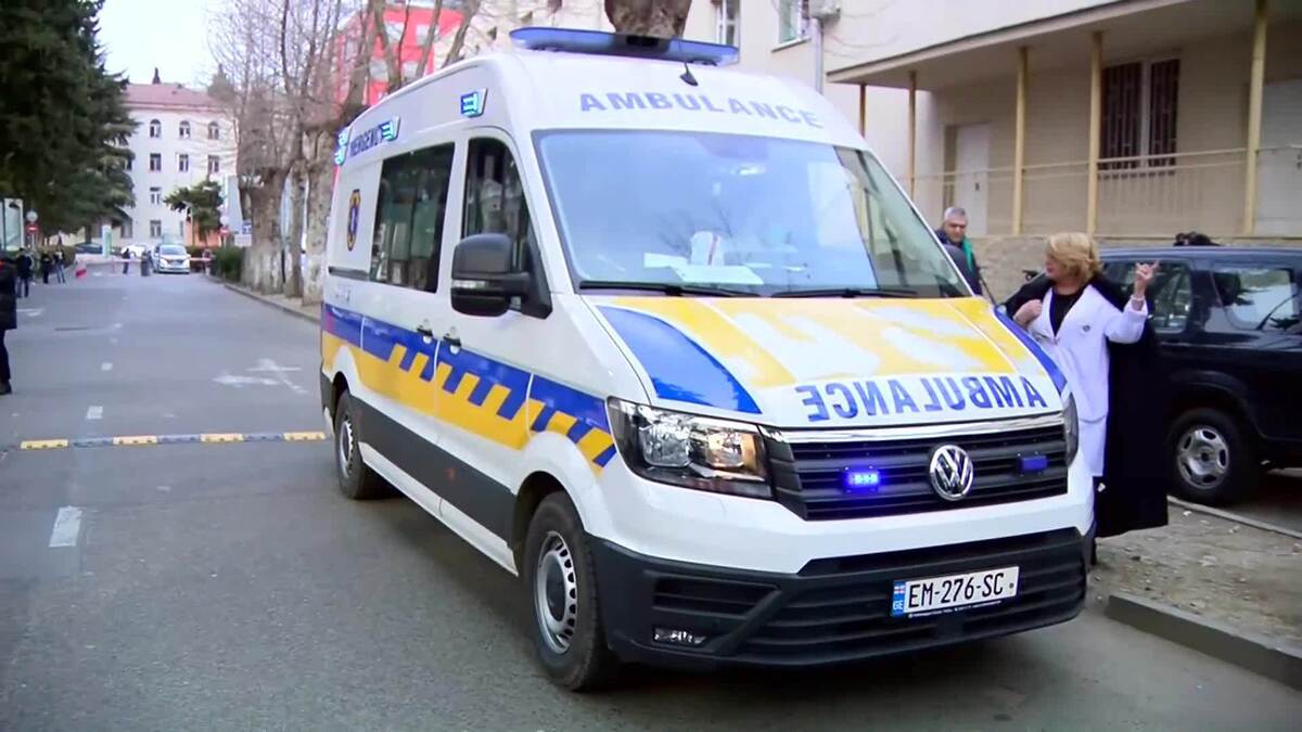 Машина скорой помощи в Грузии. Скриншот https://www.24news.ge/read/id/22672 Машина скорой помощи в Грузии. Скриншот https://www.24news.ge/read/id/22672