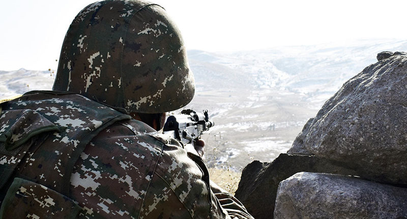 Солдат на боевой позиции. Фото: Минобороны Армении https://www.mil.am/ru/news/11195 Солдат на боевой позиции. Фото: Минобороны Армении https://www.mil.am/ru/news/11195