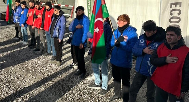 Участники акции блокады Лачинского коридора, фото: https://report.az/ru/karabakh/ekoakciya-na-doroge-hankendi-lachyn-prodolzhaetsya-115-dnej-trebovaniya-ostayutsya-neizmennymi/ Участники акции блокады Лачинского коридора, фото: https://report.az/ru/karabakh/ekoakciya-na-doroge-hankendi-lachyn-prodolzhaetsya-115-dnej-trebovaniya-ostayutsya-neizmennymi/