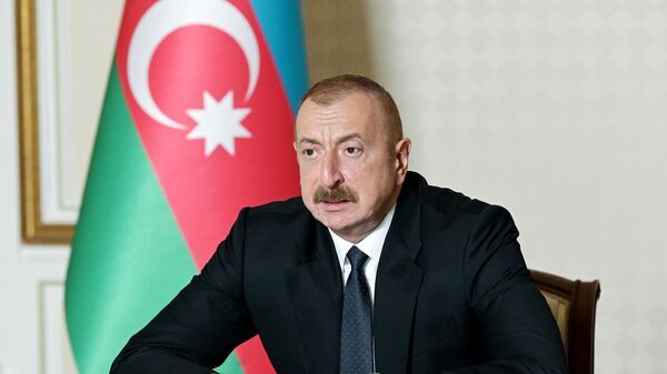 Ильхам Алиев. Фото: пресс-служба президента Азербайджана
