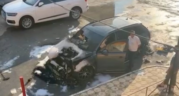 Автомобиль Анастасии Родиной после поджога, фото: bloknot.ru Автомобиль Анастасии Родиной после поджога, фото: bloknot.ru