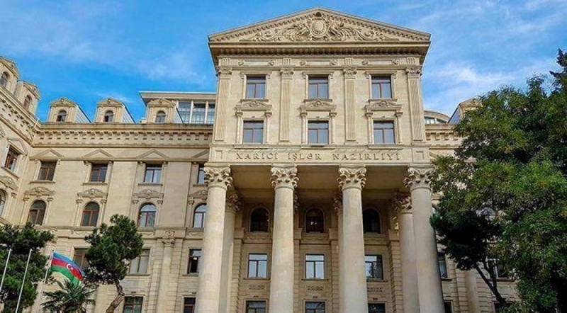 Здание министерства иностранных дел (МИД) Азербайджана. Фото с сайта ведомства https://www.mfa.gov.az Здание министерства иностранных дел (МИД) Азербайджана. Фото с сайта ведомства https://www.mfa.gov.az