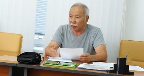 Семен Атеев, 30 августа. Фото: Бадма Бюрчиев, специально для "Кавказского узла" Семен Атеев, 30 августа. Фото: Бадма Бюрчиев, специально для "Кавказского узла"