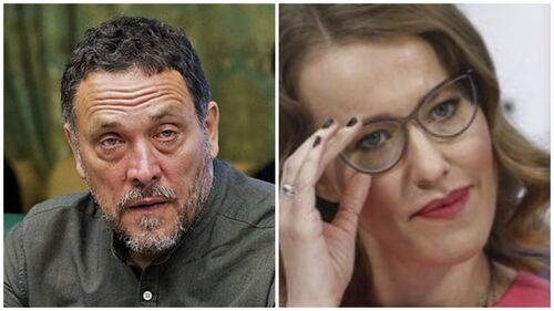 Максим Шевченко, Ксения Собчак. 
Фото http://www.council.gov.ru/events/multimedia/photo/68907,REUTERS/Christopher Pike