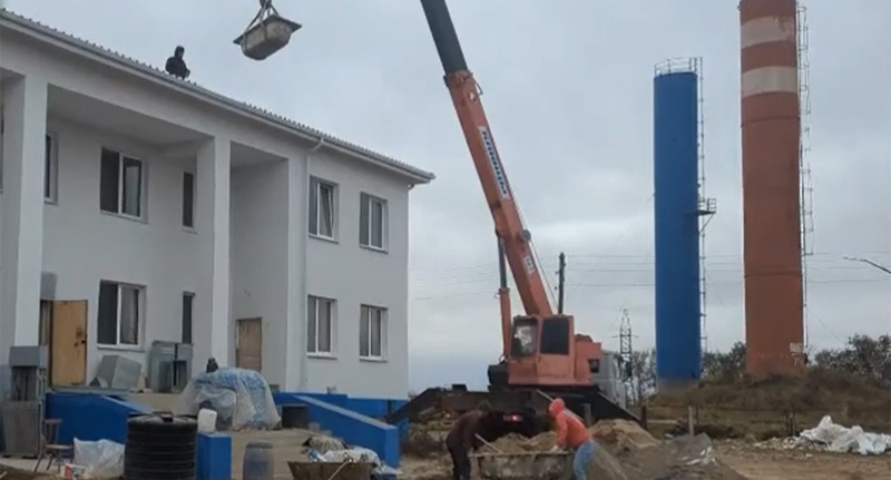Ремонт больницы Володарского района. Кадр из видео https://vk.com/wall-137438927_5082 Ремонт больницы Володарского района. Кадр из видео https://vk.com/wall-137438927_5082