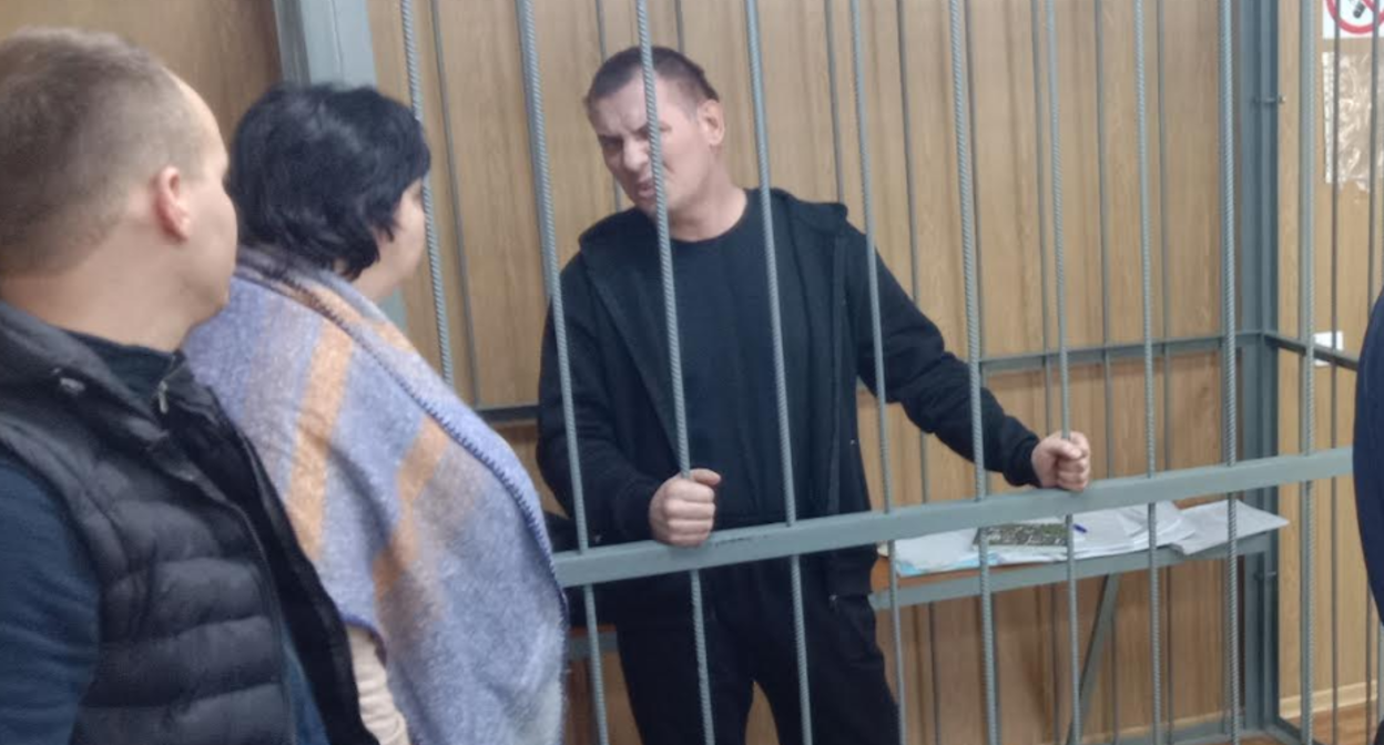 Игорь Нагавкин в суде. Фото Вячеслава Ященко для "Кавказского узла". Игорь Нагавкин в суде. Фото Вячеслава Ященко для "Кавказского узла".