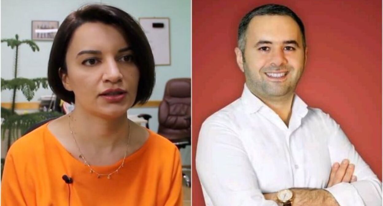 Севиндж Вагифгызы и Ульви Гасанли. Фото: HASANLI/FACEBOOK принадлежит компании Meta деятельность которой запрещена в России Севиндж Вагифгызы и Ульви Гасанли. Фото: HASANLI/FACEBOOK принадлежит компании Meta деятельность которой запрещена в России