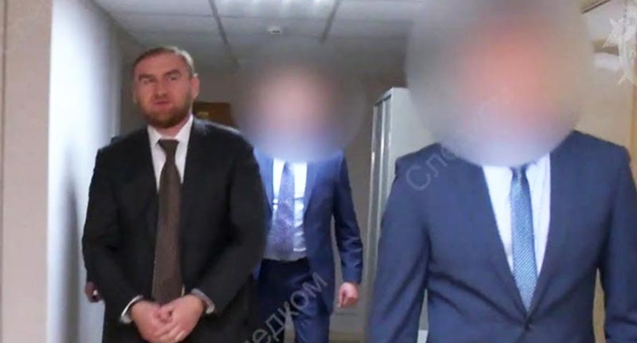 Рауф Арашуков. Скриншот видео Следственного комитета РФ Рауф Арашуков. Скриншот видео Следственного комитета РФ