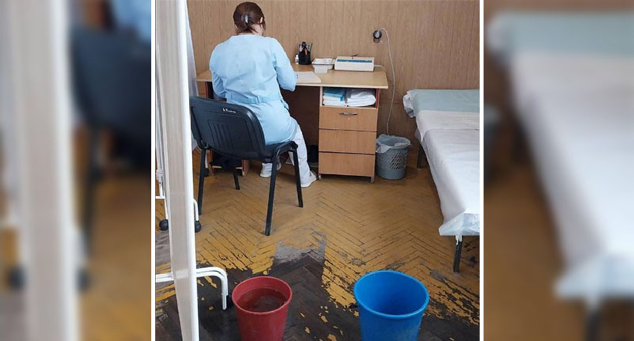 Кабинет ЭКГ в поликлинике Каспийска. Скриншот публикации https://www.instagram.com/p/C0o1p3sMTT7/ (деятельность компании Meta (владеет Facebook, Instagram и WhatsApp) запрещена в России) Кабинет ЭКГ в поликлинике Каспийска. Скриншот публикации https://www.instagram.com/p/C0o1p3sMTT7/ (деятельность компании Meta (владеет Facebook, Instagram и WhatsApp) запрещена в России)