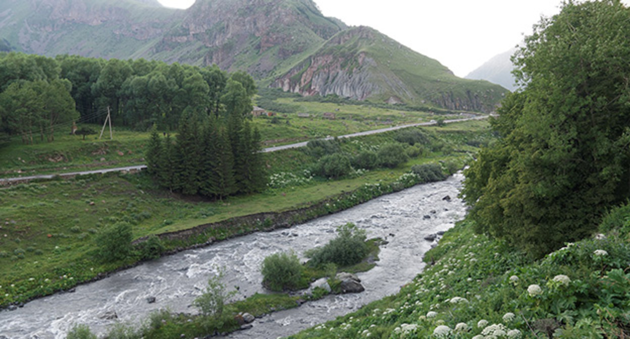 Река Терек. Фото: Vyacheslav Argenberg https://ru.wikipedia.org Река Терек. Фото: Vyacheslav Argenberg https://ru.wikipedia.org