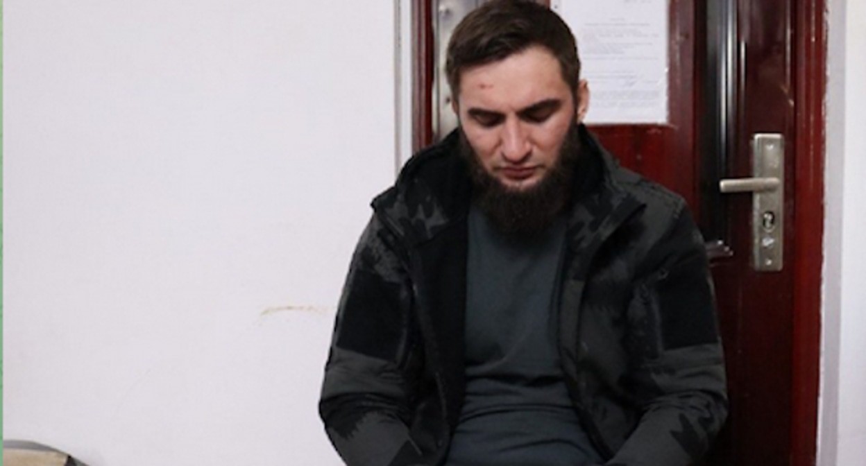 Подозреваемый в убийстве имама, фото: телеграм-канал Рамзана Кадырова https://t.me/RKadyrov_95/4361 Подозреваемый в убийстве имама, фото: телеграм-канал Рамзана Кадырова https://t.me/RKadyrov_95/4361
