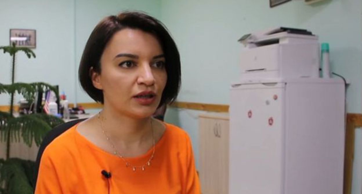 Севиндж Вагифгызы. Фото: HASANLI/FACEBOOK принадлежит компании Meta, деятельность которой запрещена в России Севиндж Вагифгызы. Фото: HASANLI/FACEBOOK принадлежит компании Meta, деятельность которой запрещена в России