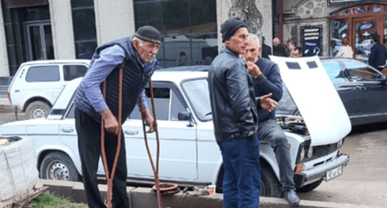 Беженцы из Нагорного Карабаха в Горисе в сентябре 2023 года. Фото Алвард Григорян для "Кавказского узла". Беженцы из Нагорного Карабаха в Горисе в сентябре 2023 года. Фото Алвард Григорян для "Кавказского узла".