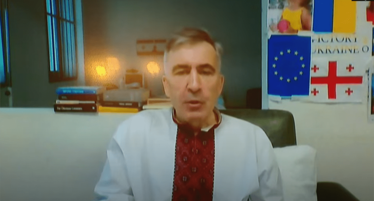 Михаил Саакашвили. Декабрь 2023 г. Скриншот видео https://www.youtube.com/watch?v=usgg0f1oquk Михаил Саакашвили. Декабрь 2023 г. Скриншот видео https://www.youtube.com/watch?v=usgg0f1oquk