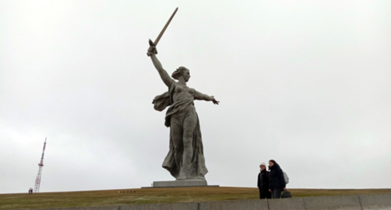 Монумент "Родина-мать зовет!" в Волгограде. Фото Вячеслава Ященко для "Кавказского узла" Монумент "Родина-мать зовет!" в Волгограде. Фото Вячеслава Ященко для "Кавказского узла"