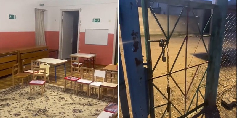 Детсад в Шамхале. Кадр из видео https://www.instagram.com/p/C3dSuNvM9wY/ Детсад в Шамхале. Кадр из видео https://www.instagram.com/p/C3dSuNvM9wY/