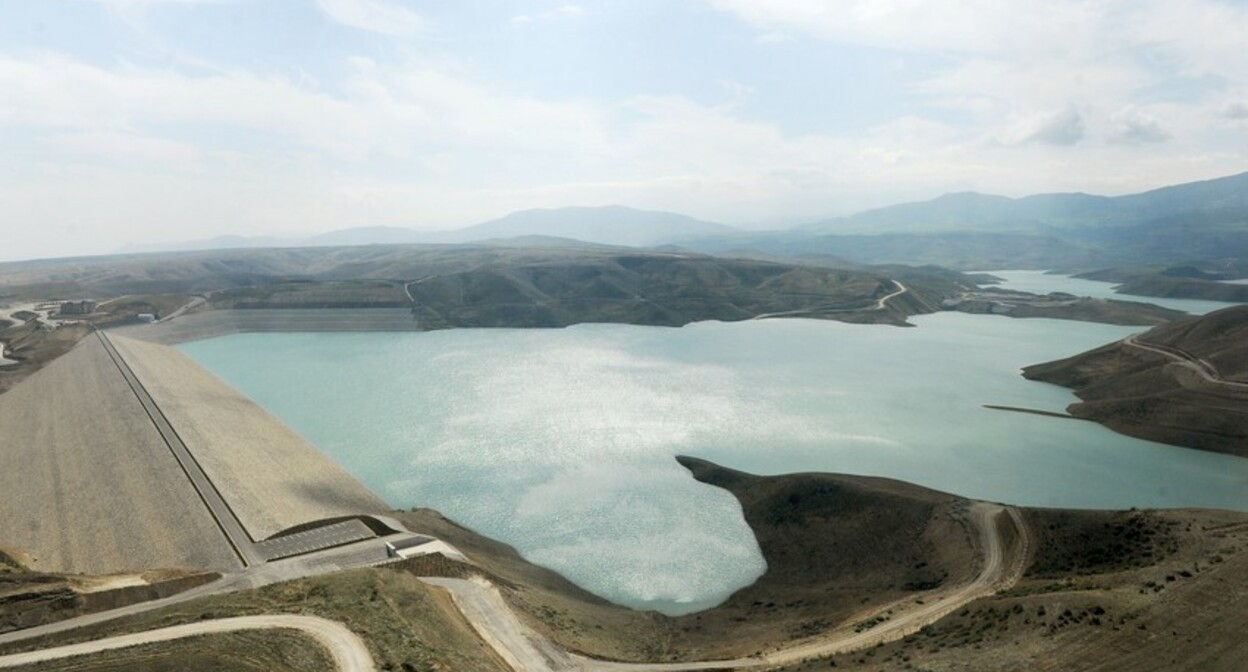 Водные ресурсы в Азербайджане. Фото: https://report.az/ Водные ресурсы в Азербайджане. Фото: https://report.az/