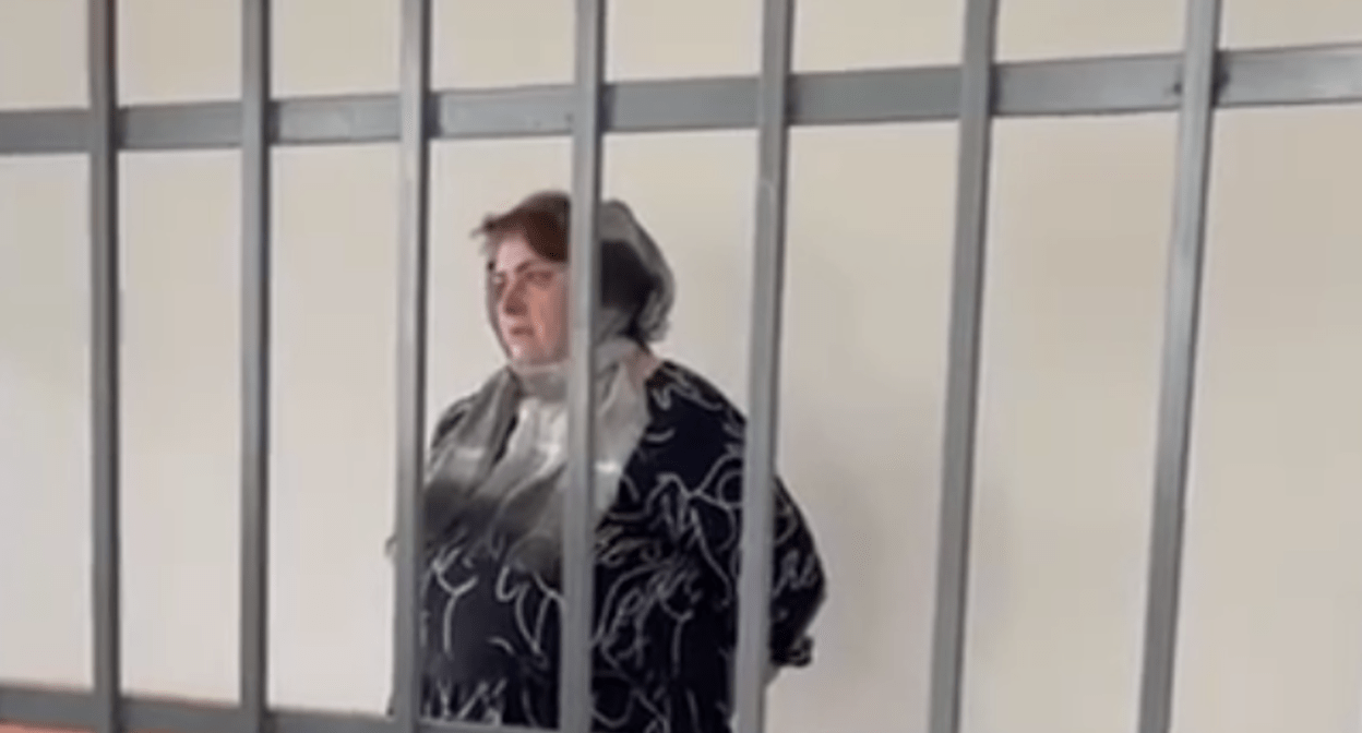 Зарема Мусаева. Фото: телеграм-канал "Кровавая боярыня" / Кадр из видео Зарема Мусаева. Фото: телеграм-канал "Кровавая боярыня" / Кадр из видео