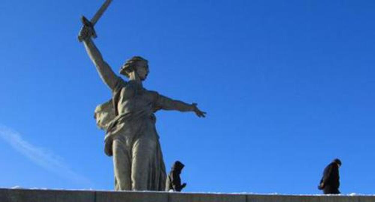 Скульптура "Родина-мать зовёт!". Волгоград. Фото Вячеслава Ященко для "Кавказского узла" Скульптура "Родина-мать зовёт!". Волгоград. Фото Вячеслава Ященко для "Кавказского узла"