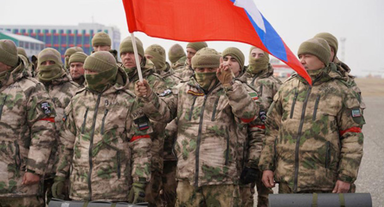 Очередная группа бойцов отправлена из Грозного в зону военной операции на Украине. Фото: "Грозный-Информ" https://www.grozny-inform.ru Очередная группа бойцов отправлена из Грозного в зону военной операции на Украине. Фото: "Грозный-Информ" https://www.grozny-inform.ru