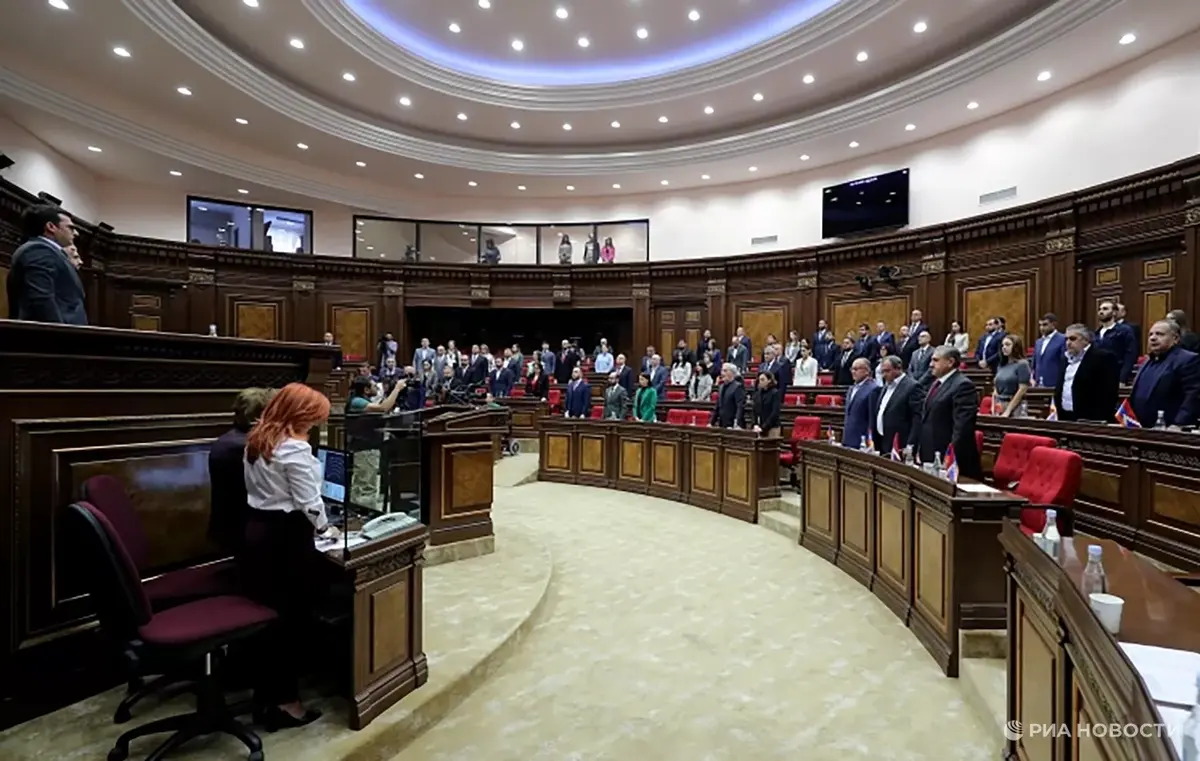 Заседание парламента Армении. Фото: пресс-служба парламента Армении
