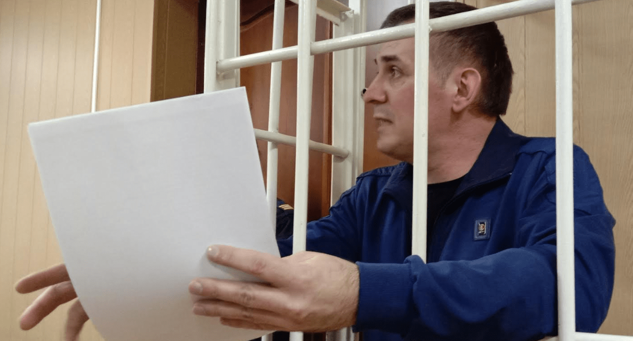 Игорь Нагавкин в Ленинском районном суде. Фото Вячеслава Ященко для "Кавказского узла". Игорь Нагавкин в Ленинском районном суде. Фото Вячеслава Ященко для "Кавказского узла".