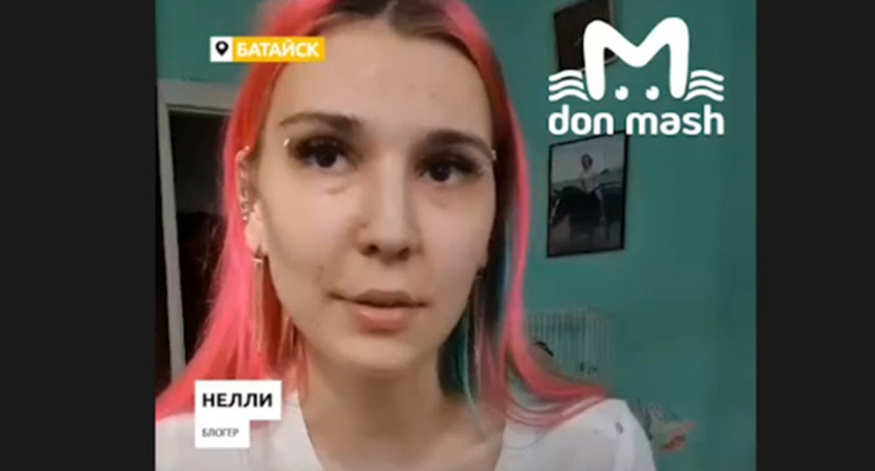 Блогер Нелли Штефан. Скриншот видео https://mash.ru/md/news/188806 Блогер Нелли Штефан. Скриншот видео https://mash.ru/md/news/188806