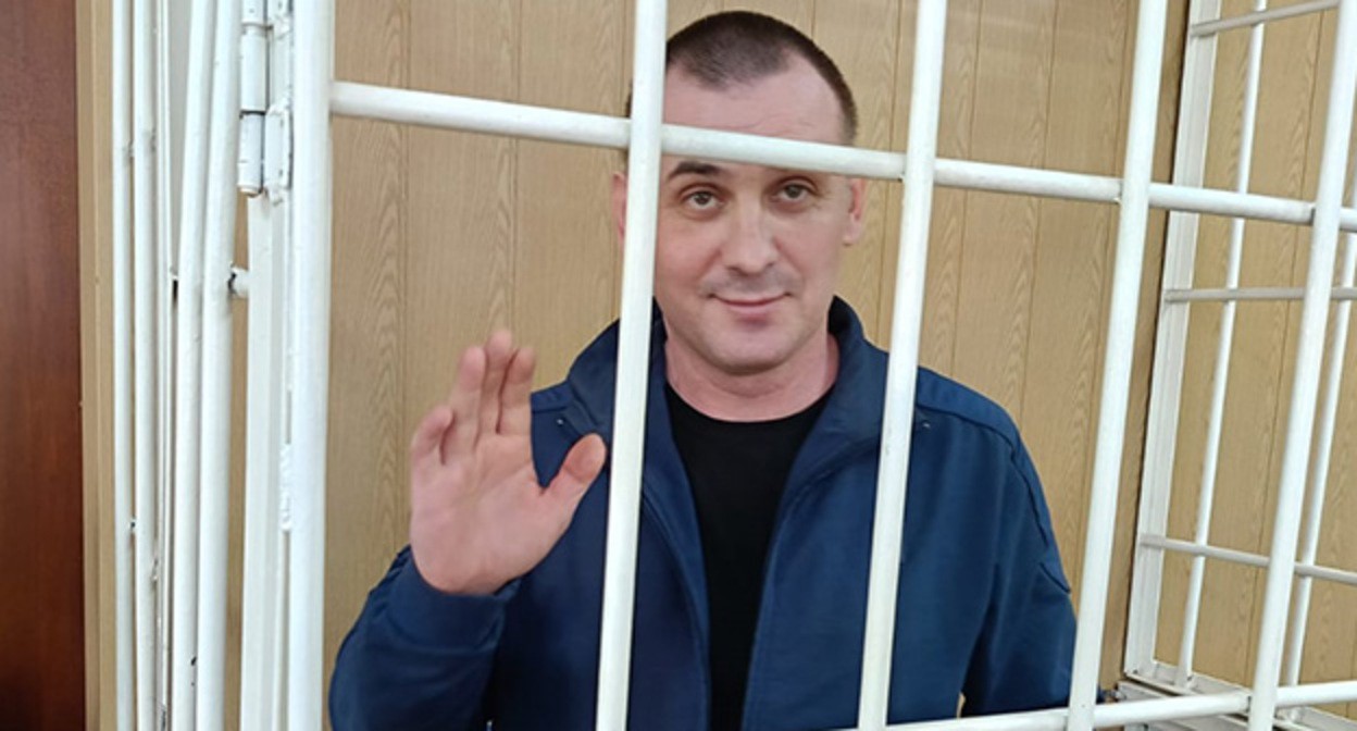 Игорь Нагавкин в зале суда. Фото предоставлено Натальей Шишлиной Игорь Нагавкин в зале суда. Фото предоставлено Натальей Шишлиной