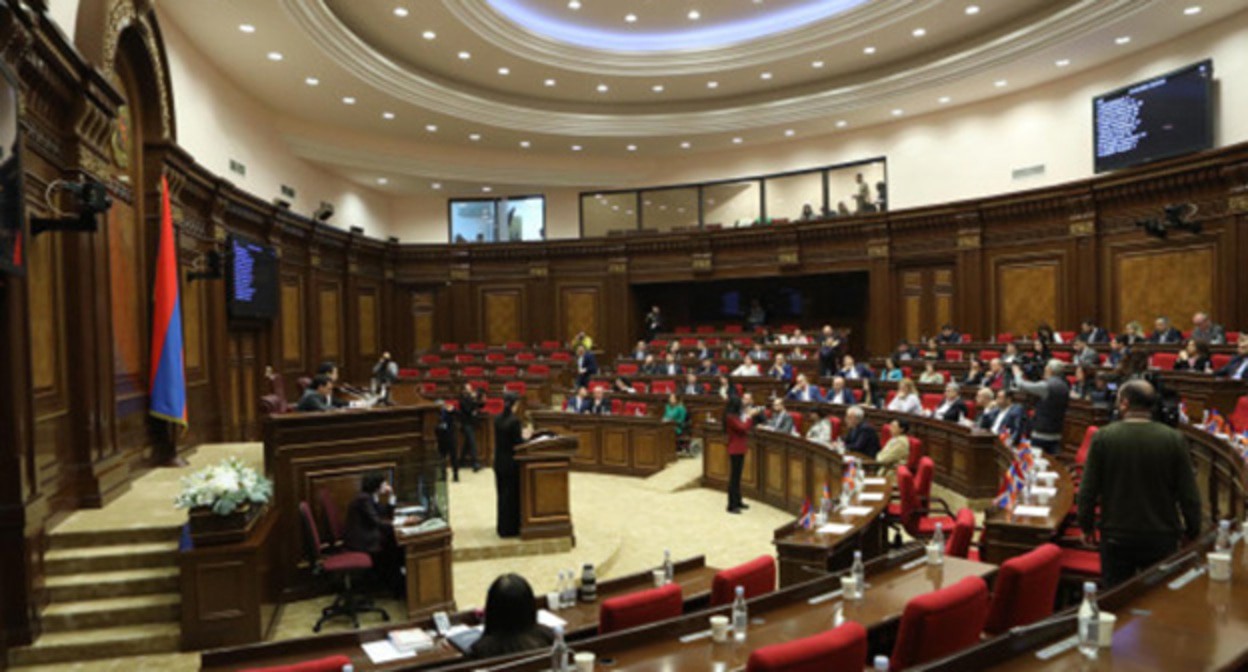 Парламент Армении. Фото: https://www.aysor.am/ru/news/2023/04/20/внеочередное-заседание/2083840 Парламент Армении. Фото: https://www.aysor.am/ru/news/2023/04/20/внеочередное-заседание/2083840