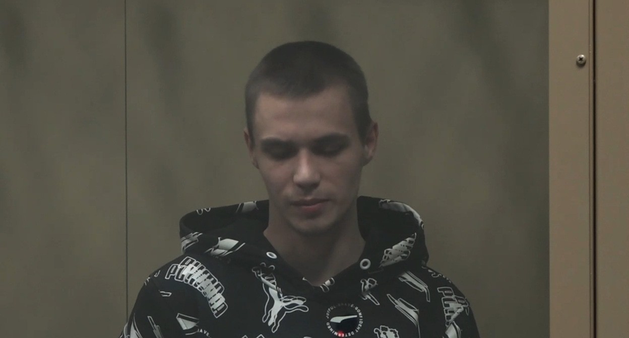 Даниил Зинковский. Скриншот видео объединенной пресс-службы судов Краснодара https://t.me/opskuban/855 Даниил Зинковский. Скриншот видео объединенной пресс-службы судов Краснодара https://t.me/opskuban/855