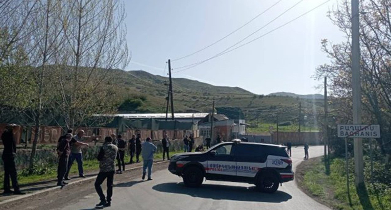 Акция протеста в Армении. 23 апреля 2024 года. Фото: https://ru.yerevan.today/116686 Акция протеста в Армении. 23 апреля 2024 года. Фото: https://ru.yerevan.today/116686