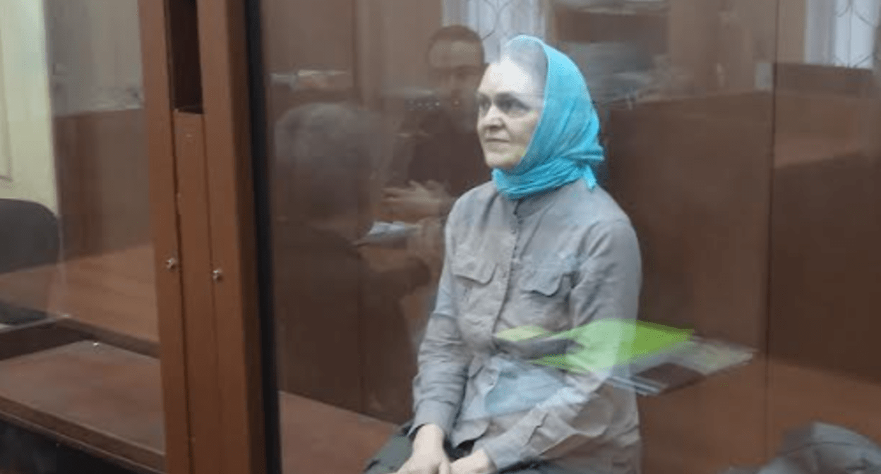 Надежда Кеворкова в суде. Фото корреспондента "Кавказского узла". Надежда Кеворкова в суде. Фото корреспондента "Кавказского узла".