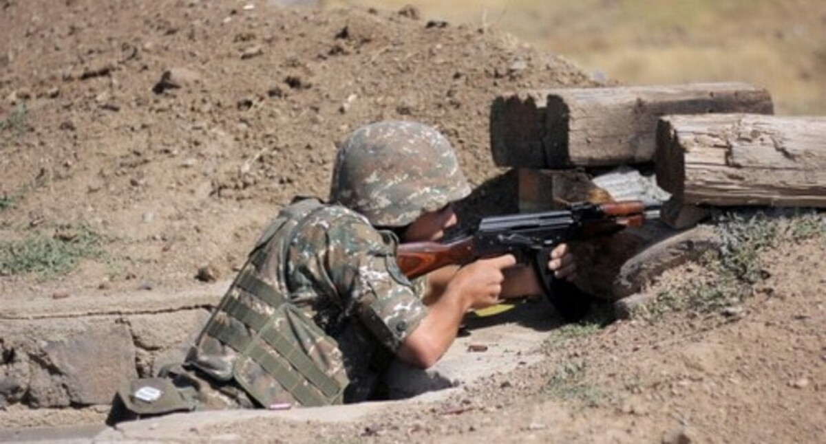 Армянский военный. Фото: пресс-служба Минобороны Армении http://www.mil.am/ru/news/8097 Армянский военный. Фото: пресс-служба Минобороны Армении http://www.mil.am/ru/news/8097