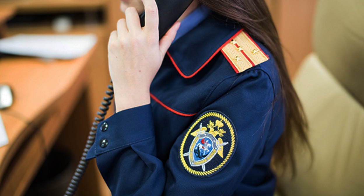 Cотрудник следственного комитета. Фото: https://kuban.sledcom.ru/