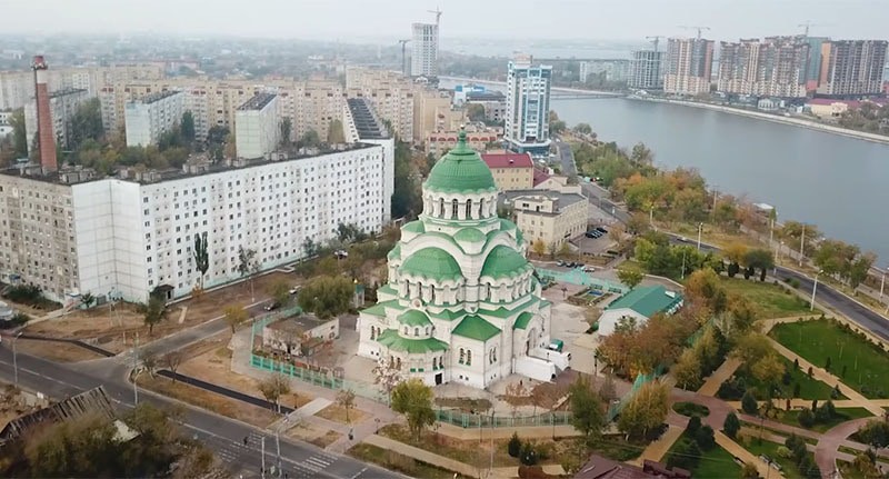 Астрахань. Кадр из видео https://www.youtube.com/watch?v=lc22c-IMNaU Астрахань. Кадр из видео https://www.youtube.com/watch?v=lc22c-IMNaU