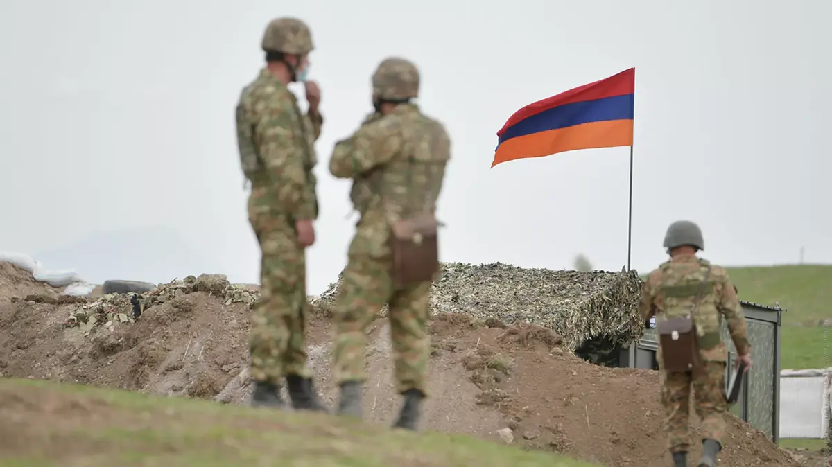Граница Армении и Азербайджана. Фото: аппарат Президента Республики Армения Граница Армении и Азербайджана. Фото: аппарат Президента Республики Армения