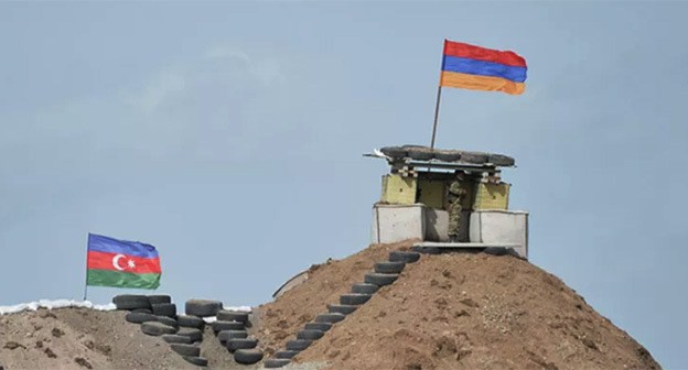 Граница Армении и Азербайджана. Фото: аппарат президента Республики Армения Граница Армении и Азербайджана. Фото: аппарат президента Республики Армения