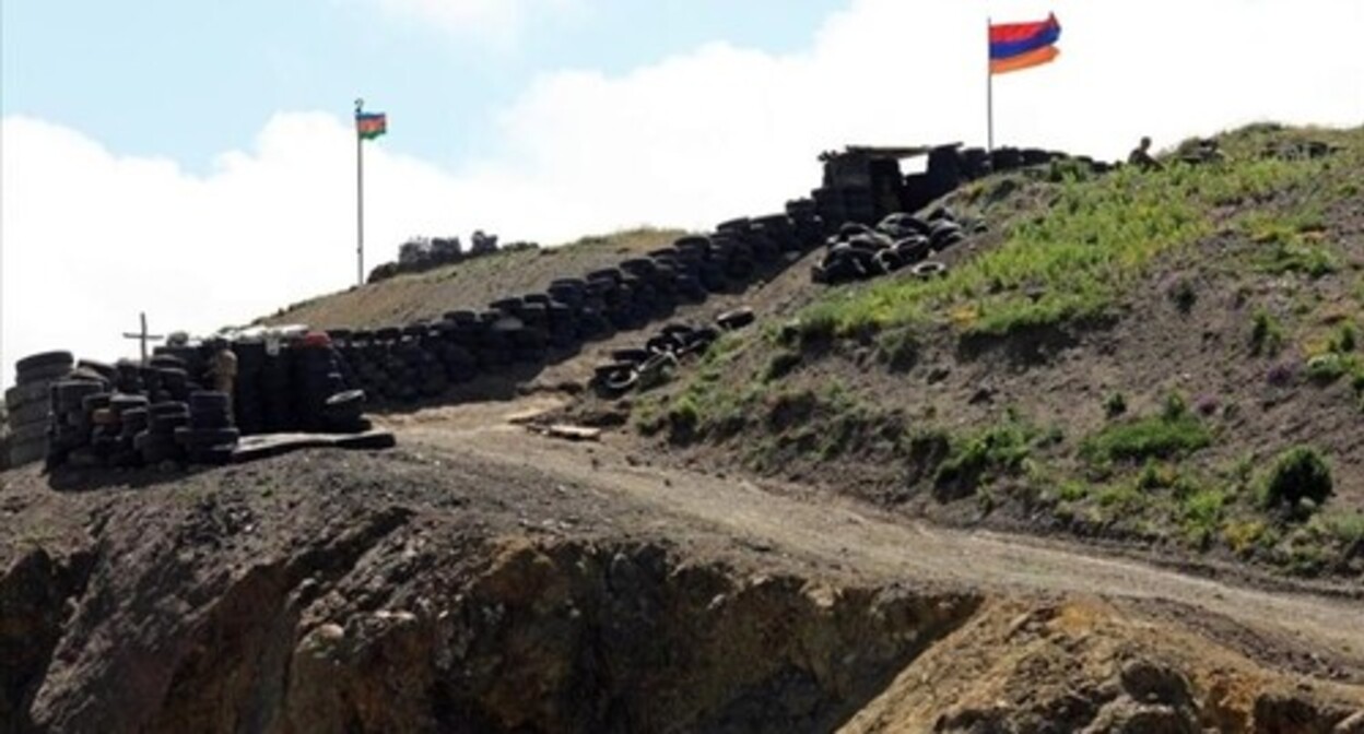 Граница Армении и Азербайджана. Фото: epress.a https://epress.am/ru/2022/09/13/ситуация-на-границе-крайне-напряженн.html
