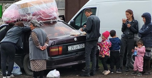 Беженцы из Нагорного Карабаха. Фото Алвард Григорян для "Кавказского узла"
Беженцы из Нагорного Карабаха. Фото Алвард Григорян для "Кавказского узла"