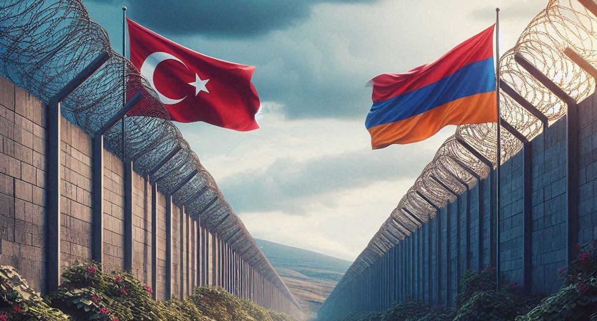 Граница Армении и Турции. Иллюстрация создана «Кавказским узлом» с помощью ИИ в программе Copilot Граница Армении и Турции. Иллюстрация создана «Кавказским узлом» с помощью ИИ в программе Copilot