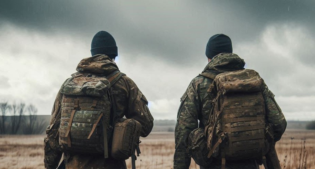 Военные на СВО. Иллюстрация создана "Кавказским узлом" с помощью ИИ в программе Copilot