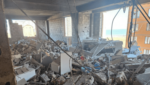 Одна из квартир в доме на улице Гапцахская, 14. Скриншот фото из Telegram-канала Госжилинспекции Дагестана от 25.03.25, https://t.me/daggjird/7468.