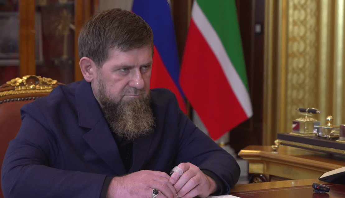 Рамзан Кадыров. Стоп-кадр видео из его Telegram-канала от 05.04.25, https://t.me/RKadyrov_95/5618.
