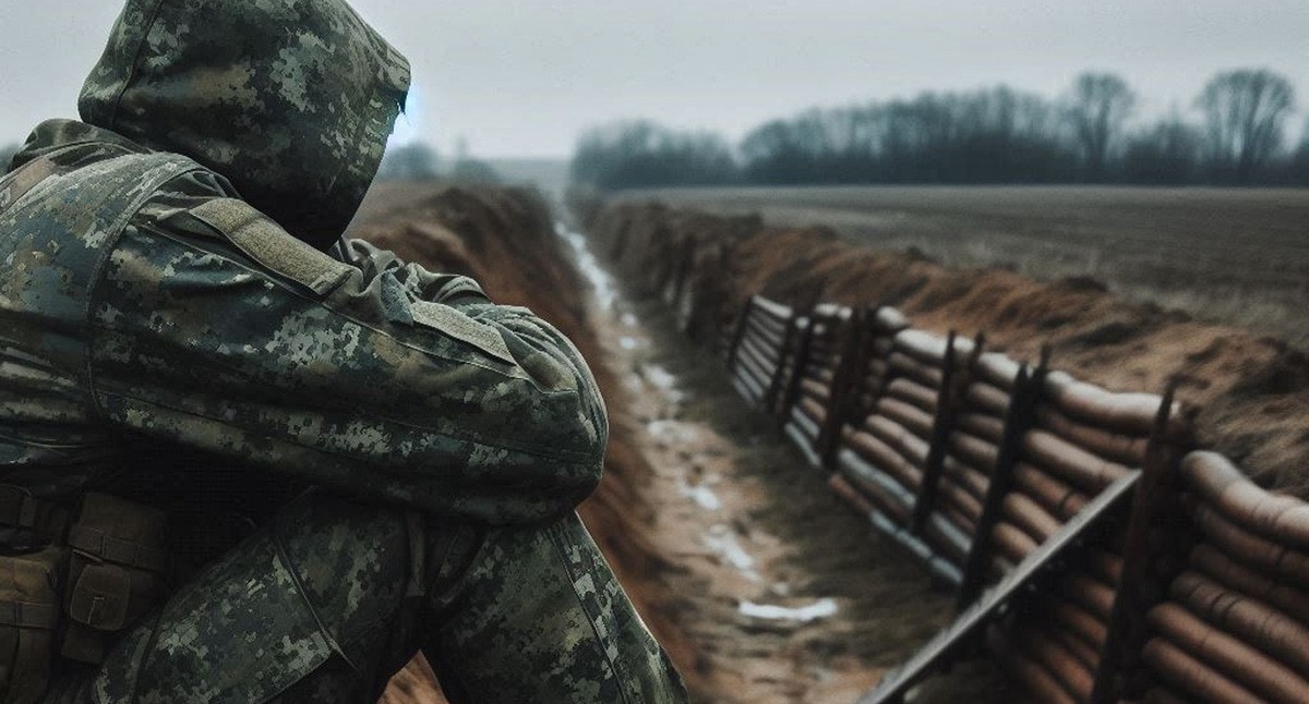 Военный на СВО. Иллюстрация создана "Кавказским узлом" с помощью ИИ в программе Copilot Военный на СВО. Иллюстрация создана "Кавказским узлом" с помощью ИИ в программе Copilot