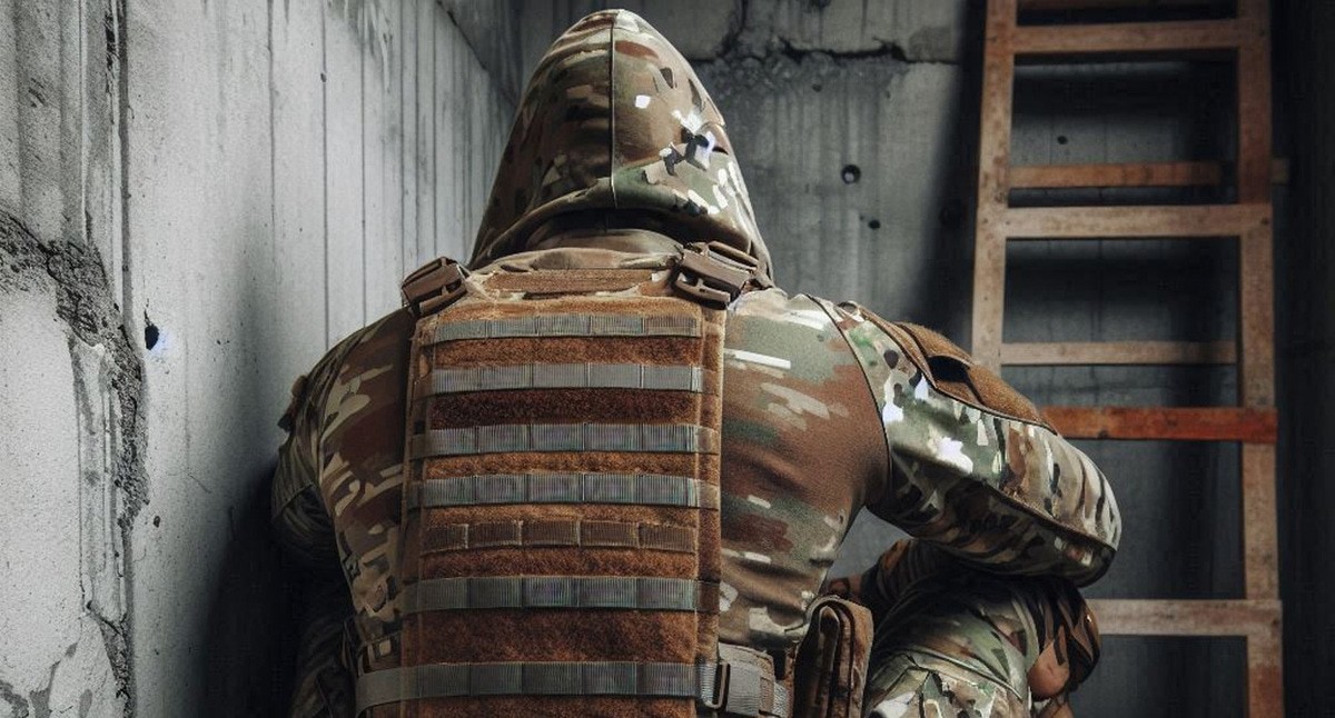 Военный. Иллюстрация создана «Кавказским узлом» с помощью ИИ в программе Copilot