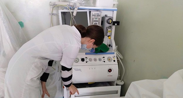 Медицинский работник. Фото Влада Александрова, "Юга.ру"